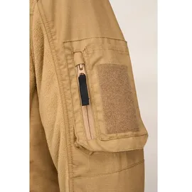Brandit Textil Ripstop Fleecejacke braun S