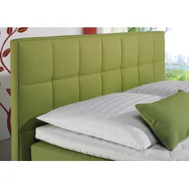 Home Affaire Boxspringbett HOME AFFAIRE "Neon", gelb (lemon), B:118cm L:210cm, Strukturstoff-Bezug (100% Polyester), Komplettbetten, Boxspringbett, in 3 Matratzenarten, feine Steppung im Kopfteil, 2 Härtegrade