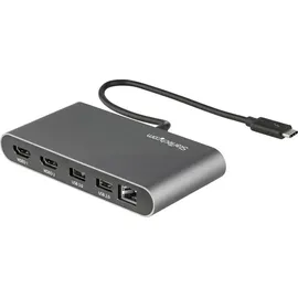 Startech StarTech.com Thunderbolt 3 Mini Dock - Mobile TB3-Dockingstation mit dual Monitoren, HDMI 4K 60 Hz - 1GbE