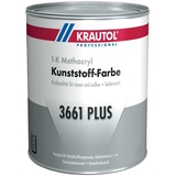 Krautol Kunststoff-Farbe 3661 Plus hellgrau Betonfarbe, 750 ml