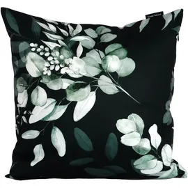 Bruno Banani Kissenbezug Eukalyptus 40 x 40 cm Schwarz