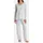 Hanro Pyjama Cotton Silk Weiß M