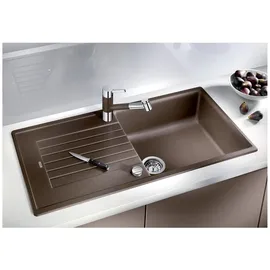 Blanco Zia XL 6 S Schwarz + Excenterbetätigung 1000 x 500 mm