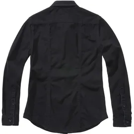 Brandit Textil Vintage Langarmhemd Schwarz S