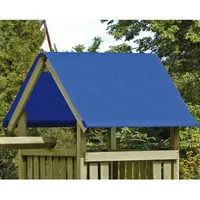 T&J T & J Planendach für Spielanlagen Blau 210 cm x 129 cm