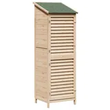 vidaXL Garten Shed 0,59 x 0,56 m Natur