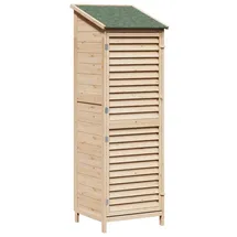 vidaXL Garten Shed 0,59 x 0,56 m Natur