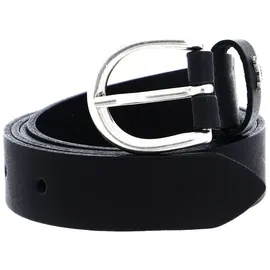 Mustang Damengürtel Leder 2,5 cm schwarz 85