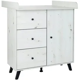 Arthur Berndt Babyzimmer SET Lavea 3.teilig Kleiderschrank Wickelkommode Bett