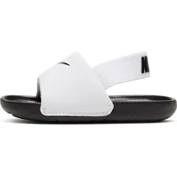 NIKE Kawa Badelatschen Baby white/black-black-white 27