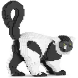 JEKCA Bricks Black and White Lemur 01 ST19ML56