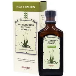 Riviera Spitzwegerich Saft mit Vitamin C 250 ml Saft