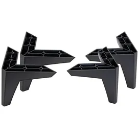 hom'in Fußset Unit in Schwarz