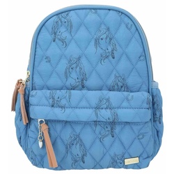 Depesche Miss Melody Rucksack Blue Quilt blau 