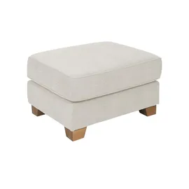 Soho Hocker Franka 75 x 42 x 62 cm Weiß