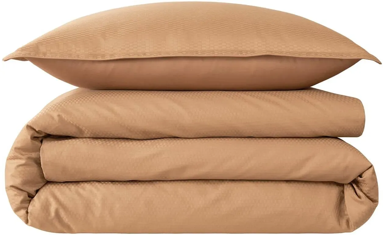 Hugo Boss Home Bettwäsche Loft Bettbezug einzeln 155x220 cm | camel - braun