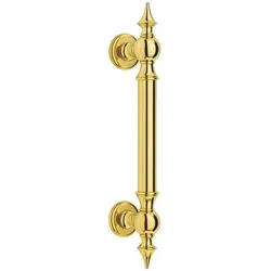 Casa Padrino Barock Türgriff Set Gold H. 20 cm - Barock Wohnaccessoires