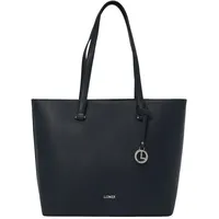 L.Credi Filippa Shopper Tasche 40 cm marine