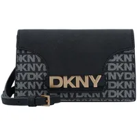 DKNY Avril Umhängetasche Leder 19 cm bk logo-bk