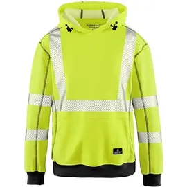 4Protect Warnschutz Kapuzen-Sweatshirt "PORTLAND" - 4XL - gelb