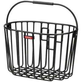 KLICKfix Vorderradkorb Alumino schwarz