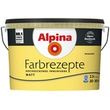 Alpina Innenfarbe »Farbrezepte«, Sonnenstrahl, matt - bunt