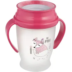 LOVI Indian Summer Junior 360° Tasse mit Griffen 9+ m Girl 250 ml