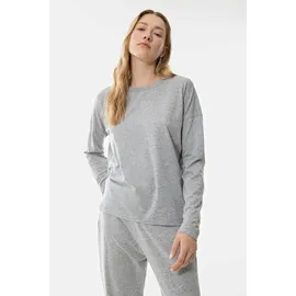 MEY Yona Pyjama-Oberteil Grau M