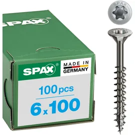 SPAX Universalschrauben Edelstahl A2 6 x 100 mm 100 Stück