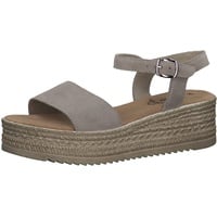 S.Oliver Damen 5-5-28216-20 Sandale, Taupe, 41 EU