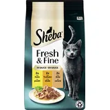 Sheba Fresh & Fine in Sauce Huhn/Truthahn/Ente 6ST 300G