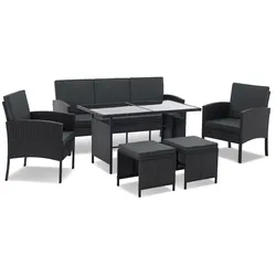 Polyrattan Sitzgruppe Turin