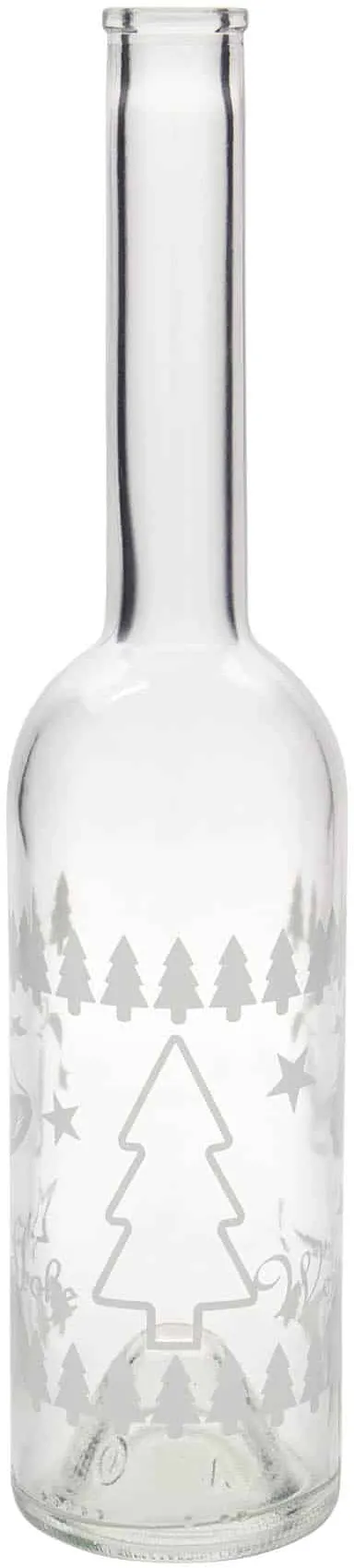 500 ml Bottiglia di vetro 'Opera', motivo: Natale classico, imboccatura: fascett...