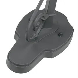 Licht-Erlebnisse Außen Wandlampe (B)15.5 x H:54 cm Laterne nostalgisch Rustikale Außenleuchte Wand Grau IP23 Garten Haus - Gr.: onesize