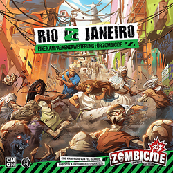 CMON Zombicide 2. Edition - Rio Z Janeiro Brettspiel Mehrfarbig