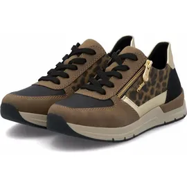 Rieker Sportliche Schnürschuhe in Braun 38