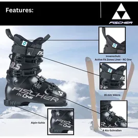 Fischer RC One 8.5 Alpine Ski Boots (U30623-23.5) schwarz - Gr.: 245