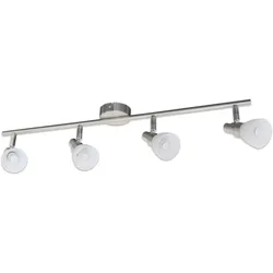 NÄVE LED Deckenspot "Feltre", grau (chromfarben), H: 14cm, Lampen, für Wand und Decke geeignet, incl. Leuchtmittel
