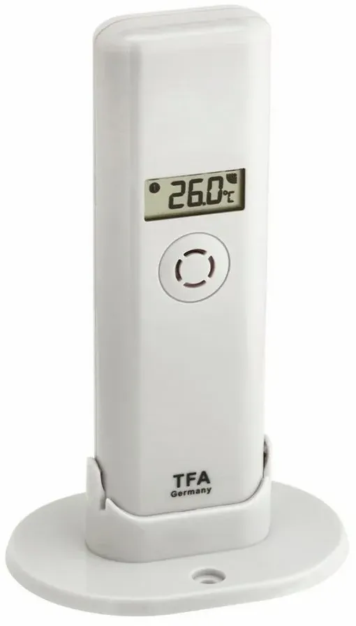 Preisvergleich Produktbild Tfa Hygrometer Thermo-Hygro-Sender WEATHERHUB weiß