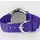 JACQUES FAREL KCF 089 Analog Quarz Textilband Lila