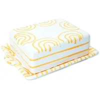 Gmundner Gelbgeflammt, Butterdose (250g)