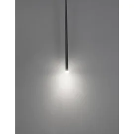 Nova Luce Giono 1-flg. 51 cm schwarz Acryl Aluminium