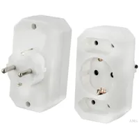 E+P Elektrik Dreifach-Kombistecker ws EA9