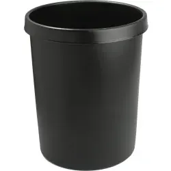helit Papierkorb "the german", 45 Liter H6106295 , Farbe: schwarz
