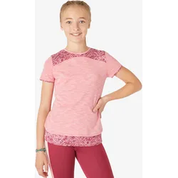 T-Shirt 2-in-1 Mädchen - rosa bedruckt rosa|rosa 131-140cm 8-9J