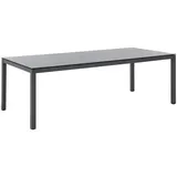 Solpuri Classic Gartentisch 240x100cm Aluminium/HPL Dunkelgrau