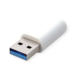 Value USB Typ A - C Datenblockier-Adapter