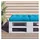 vidaXL Palettenkissen 60 x 60 x 12 cm blau 1 St.