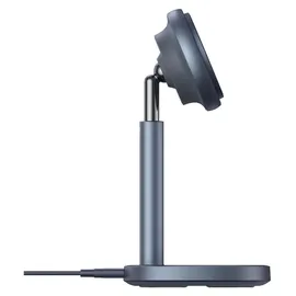 Baseus Orbit 2 Pro Smartphone-Halterung, kabelloses Laden, iPhone-Belüftung, 20 W, Grau