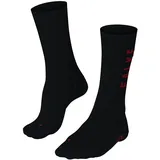 Unisex Fahrradsocken U So Funktionsmaterial antiblasen 1 Paar Schwarz Black 3038 39-41